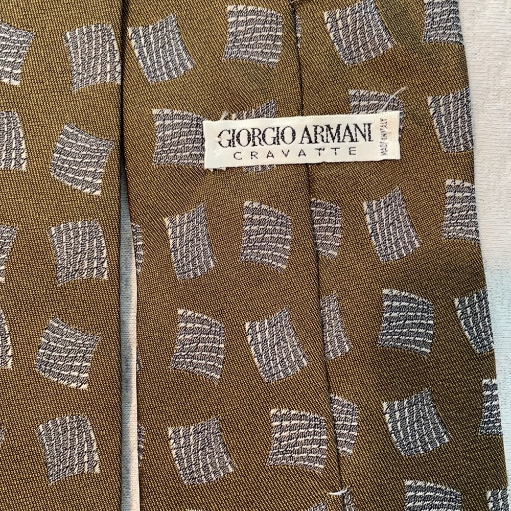 Giorgio Armani silk tie